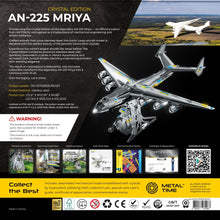 Metal Time An-225 Mriya with Swarovski Crystals – Metal Model Kit