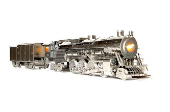 Metal Time Polar Steel Magic Express Mechanical Steam Train - Metal Model Kit