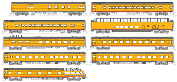 Kato N Milwaukee Road Olympian Hiawatha 9-Car Set 106-089