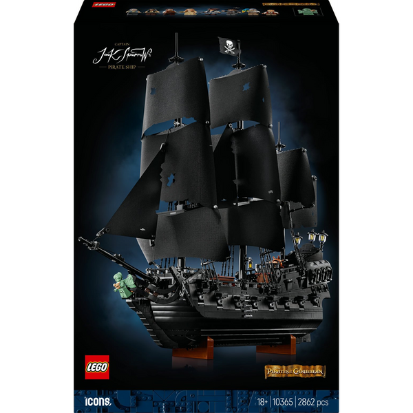 LEGO Icons Captain Jack Sparrow's Pirate Ship 10365