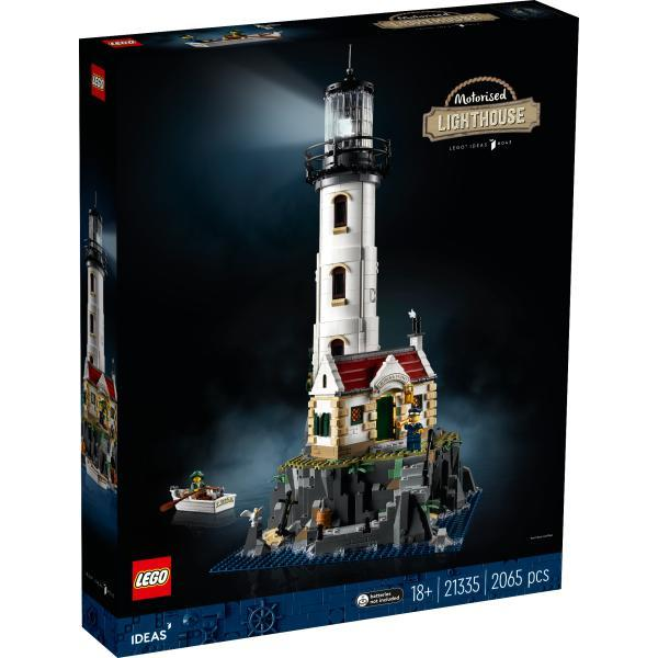 LEGO Ideas Motorized Lighthouse