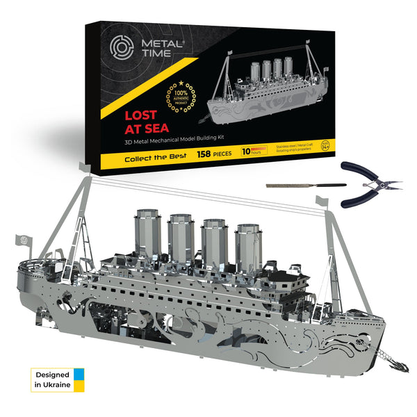 Metal Time Titanic Ocean Liner – Metal Model Kit