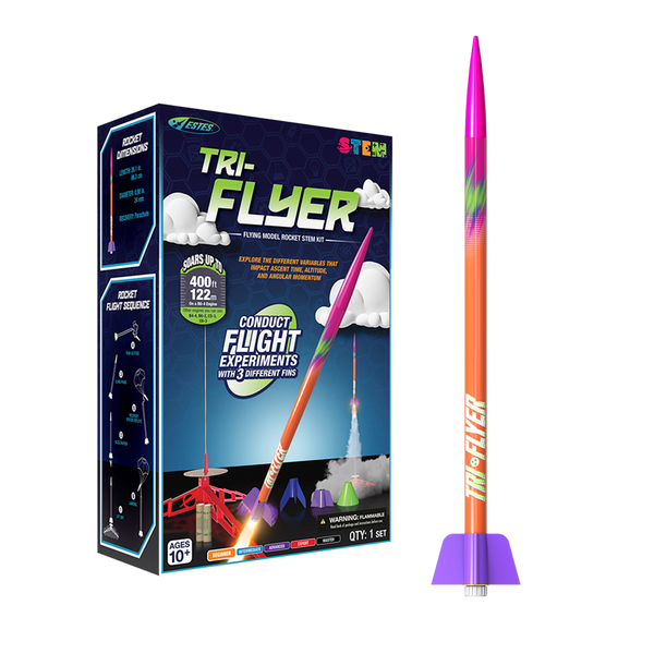 Estes Tri-Flyer STEM Kit model rocket