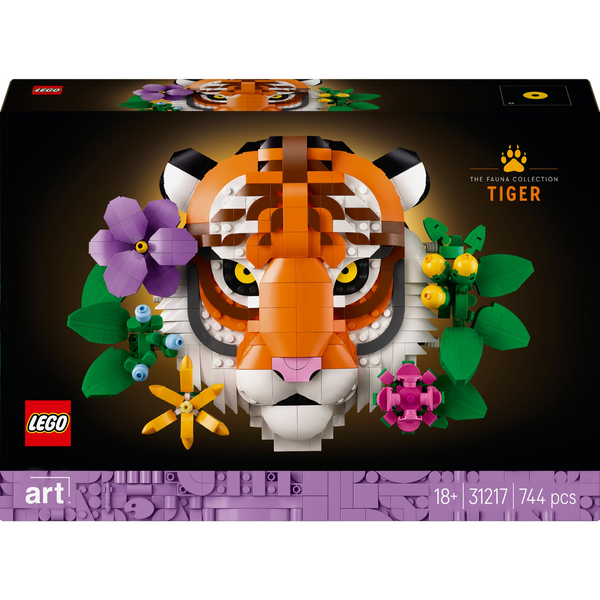 LEGO Art The Fauna Collection Tiger 31217