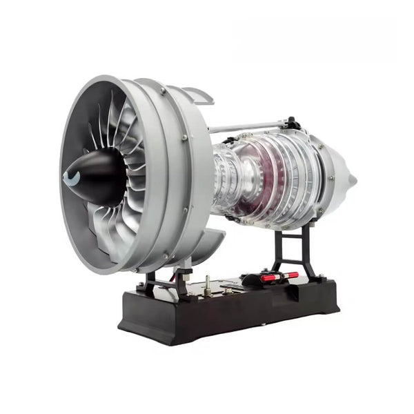 Metal Time Aircraft Turbofan Engine - Metal Model Kit