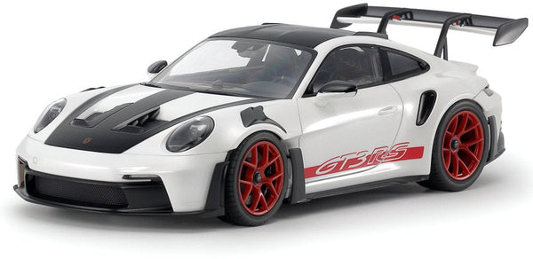Tamiya model kit car - 24370 porsche 911 gt3 rs (992) - sports car plastic - 1:24 - model making-0
