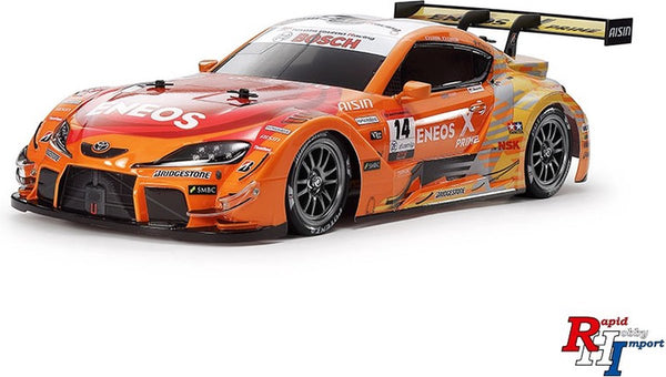 Tamiya rc car 47514 1:10 rc eneos x prime gr supra construction kit-0