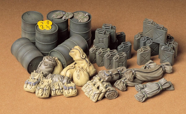 Tamiya model kit diorama - 35229 diorama set allied vehicle accessories plastic - 1:35 - model making-0