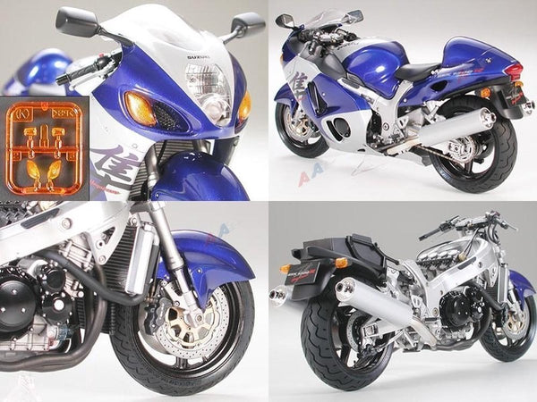 Tamiya model kit car - 14090 suzuki gsx1300r hayabusa plastic - 1:12 - model making-0
