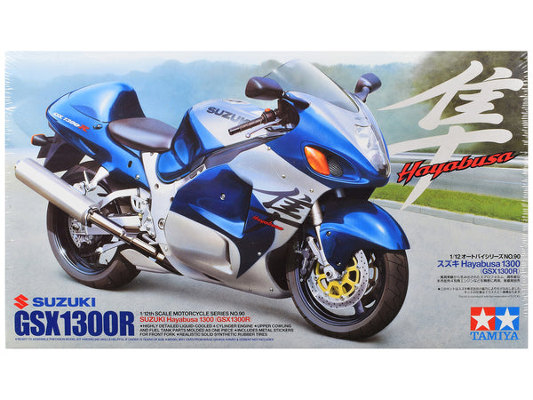 Model Kit Suzuki GSX1300R Hayabusa Motorcycle 1/12 Scale Model by Tamiya-0