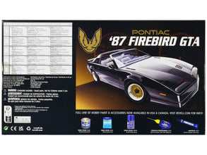 Level 5 Model Kit 1987 Pontiac Firebird GTA 1/16 Scale Model by Revell-3