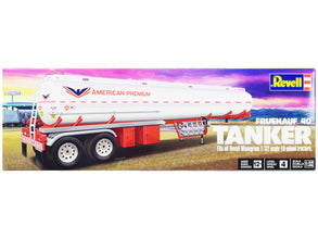 Level 4 Model Kit Fruehauf 40' Tanker Trailer 1/32 Scale Model by Revell-0