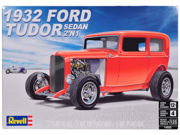 Level 4 Model Kit 1932 Ford Tudor Sedan 2-in-1 Kit 1/25 Scale Model by Revell-0