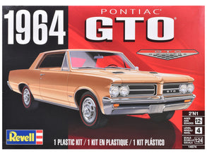 Level 4 Model Kit 1964 Pontiac GTO 2-in-1 Kit 1/24 Scale Model by Revell-4