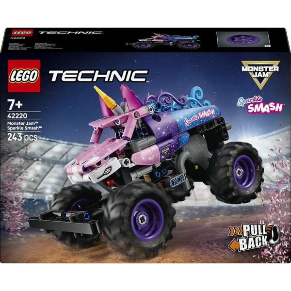 LEGO Technic Monster Jam Sparkle Smash Pull-Back 42220
