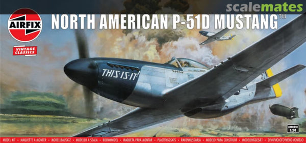 Airfix 1/24 P-51D Mustang box art
