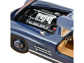 Norev 1954 Mercedes-Benz 300 SL Blue 1/18 Scale Diecast Model