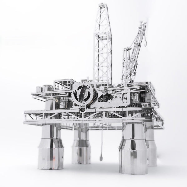 Metal Time Treasure Finder Oil Rig – Metal Model Kit