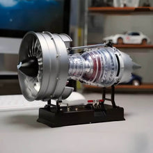 Metal Time Aircraft Turbofan Engine - Metal Model Kit
