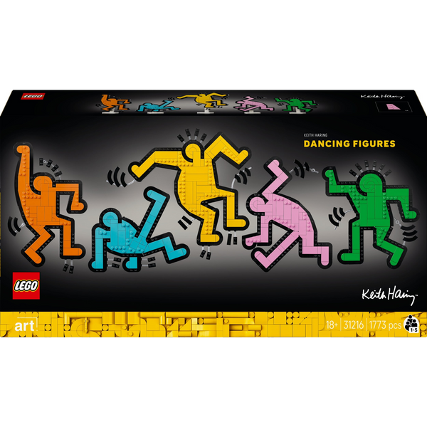 LEGO Art Keith Haring Dancing Figures 31216