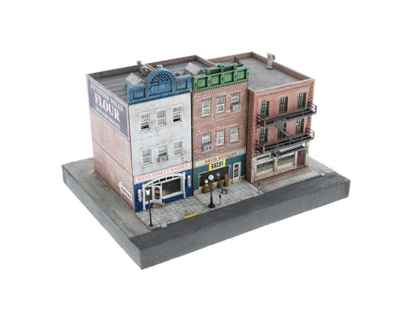 Lionel HO Front Street 100 Block 3-Structure Set