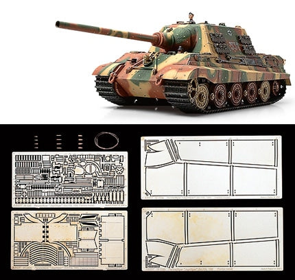 Tamiya 1/35 Jagdtiger Early Production with ABER photo-etched parts 25162