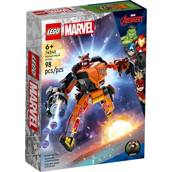 LEGO Marvel Rocket Mech Armor