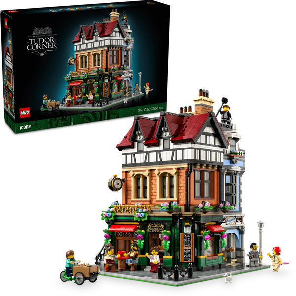 LEGO Icons Tudor Corner 10350
