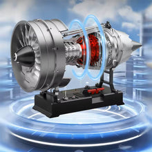 Metal Time Aircraft Turbofan Engine - Metal Model Kit