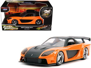 Han's Mazda RX-7 RHD (Right Hand Drive) Orange Metallic and Black 