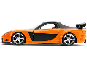 Han's Mazda RX-7 RHD (Right Hand Drive) Orange Metallic and Black 