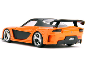Han's Mazda RX-7 RHD (Right Hand Drive) Orange Metallic and Black 
