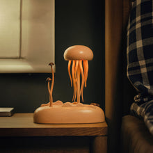 Illuminated Wooden Jellyfish Automaton (Finished Piece)