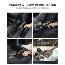 Fanttik Slim V10 Mix in action — cleaning car seats, crevices, and floor
