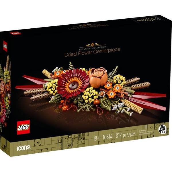 LEGO Icons Dried Flower Centrepiece