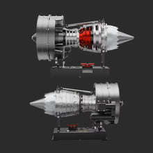 Metal Time Aircraft Turbofan Engine - Metal Model Kit