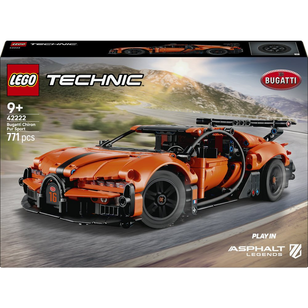 LEGO Technic Bugatti Chiron Pur Sport Hypercar 42222