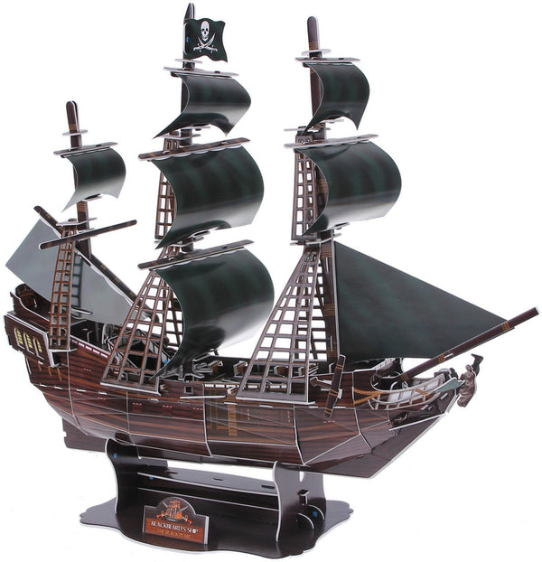 Blackbeard's Ship 3D Paper Model Kit