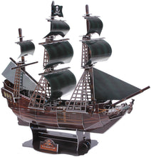 Blackbeard's Ship 3D Paper Model Kit