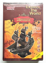 Blackbeard's Ship 3D Paper Model Kit