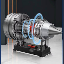 Metal Time Aircraft Turbofan Engine - Metal Model Kit