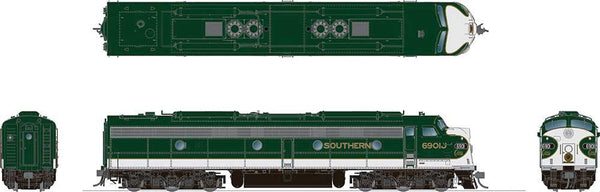 Rapido HO EMD E8A Southern Railway #2925R Crescent Scheme