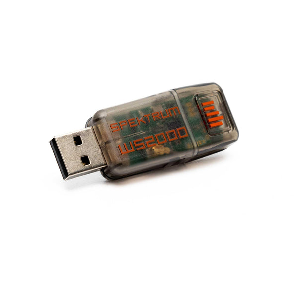 Spektrum WS2000 Wireless USB RC Flight Simulator Dongle for PC, Mac and Android, SPMWS2000, Black