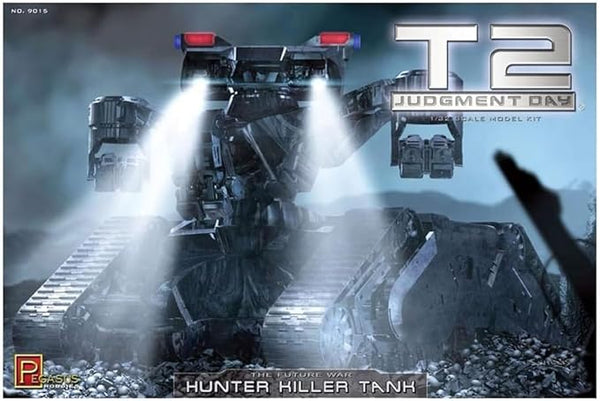 Pegasus Hobbies 1/32 Terminator 2 Hunter Killer Tank chrome plated model kit