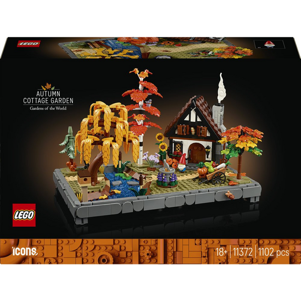 LEGO Icons Autumn Garden with Cottage 11372