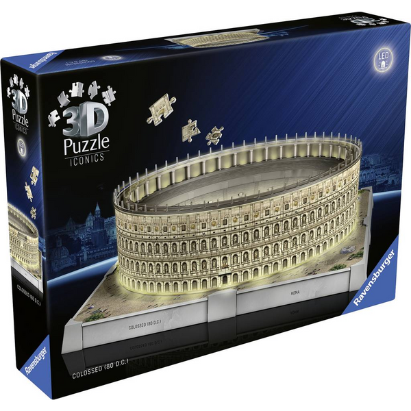 Ravensburger Iconics Colosseum Rome with LED 3D Puzzle 12008034