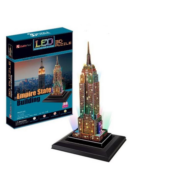 Empire State Building Light-Up 3D Puzzle