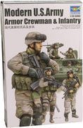 Trumpeter 1/35 US Army crewmen and infantry figure set