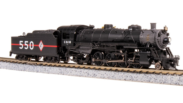 Broadway Limited N USRA Light Mikado CIM 551 (Item 7853)