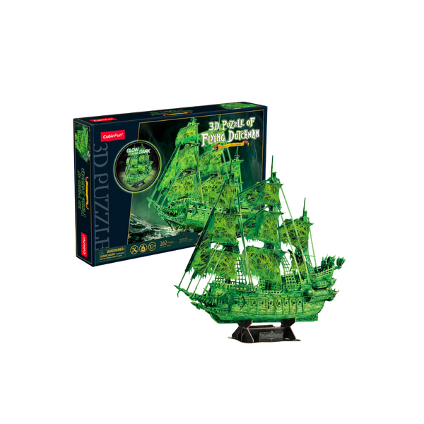CubicFun Flying Dutchman Glow-in-the-Dark 3D Puzzle